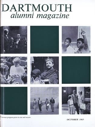 OCTOBER 1965 | Dartmouth Alumni Magazine