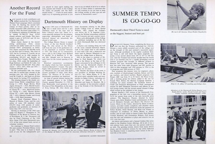 SUMMER TEMPO IS GO-GO-GO