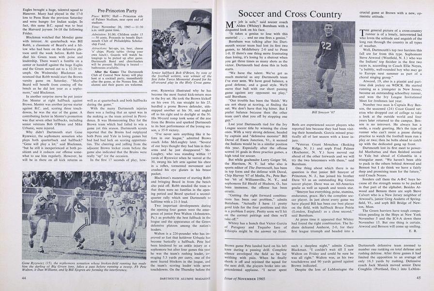 Soccer and Cross Country