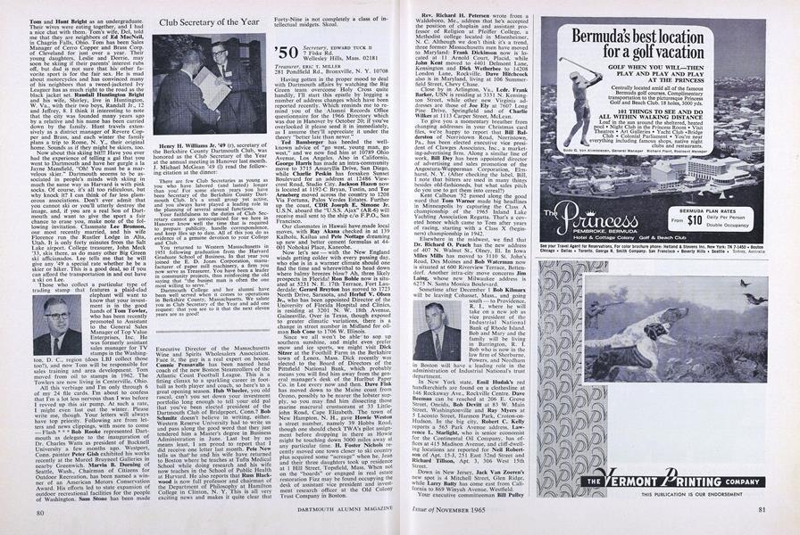 Club Secretary of the Year