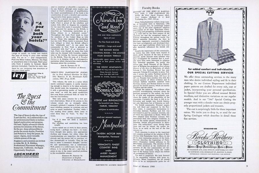 THIRTY-TWO DARTMOUTH POEMS. Ed.