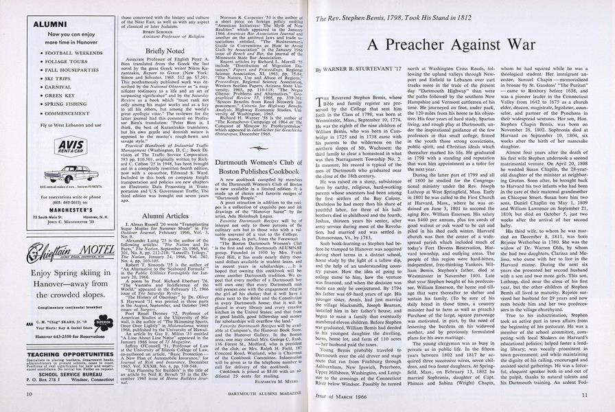 A Preacher Against War