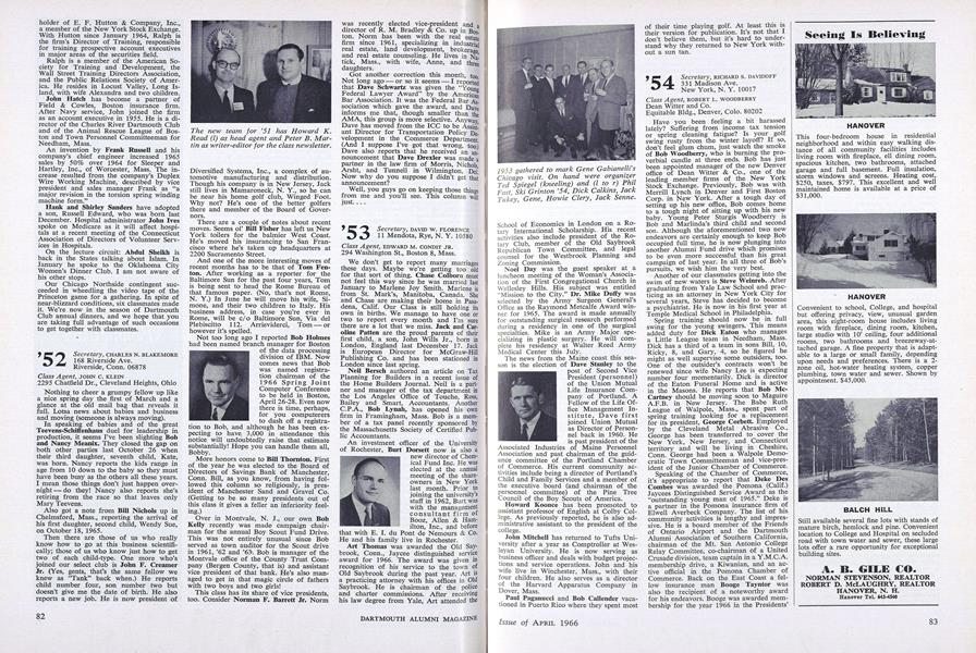 1953, Dartmouth Alumni Magazine