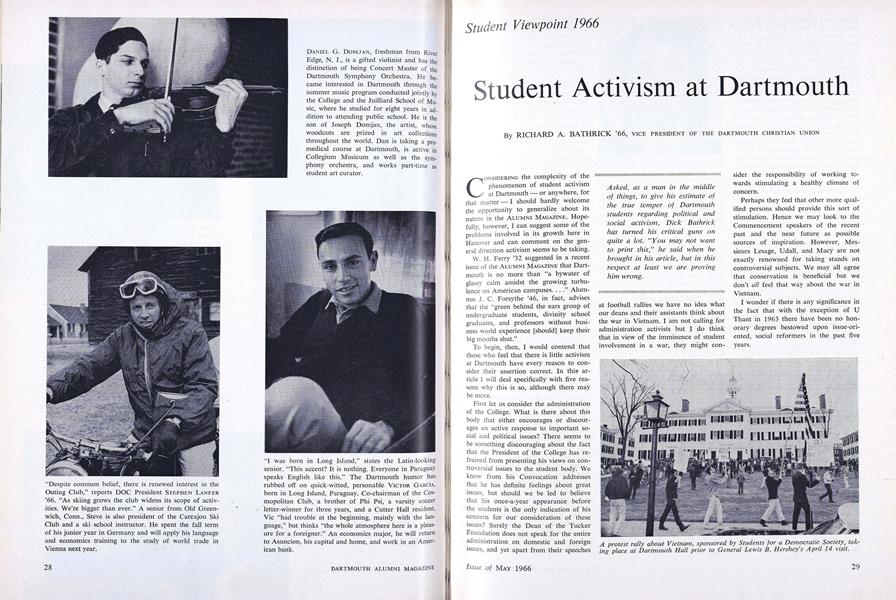 Student Activism at Dartmouth
