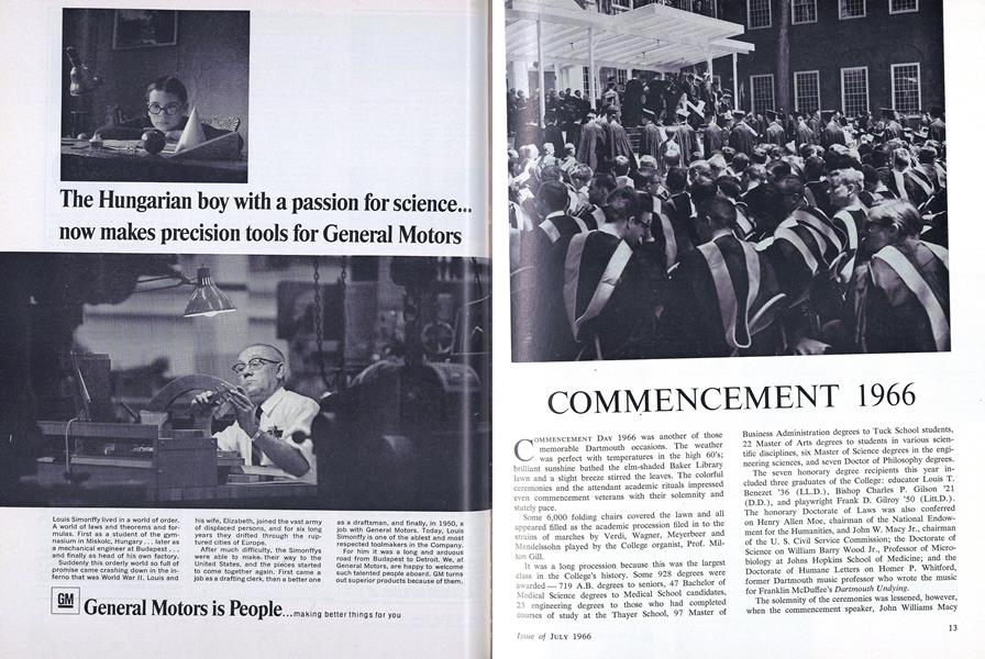 COMMENCEMENT 1966