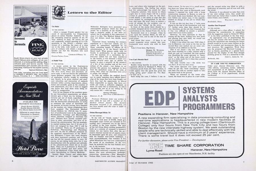 Letters to the Editor