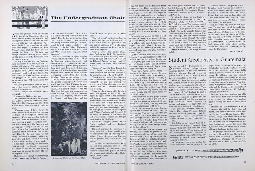 The Undergraduate Chair