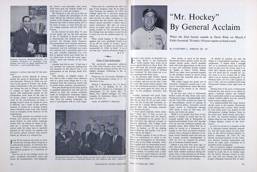 Lieutenant puts hockey career on ice, Article