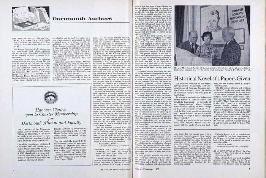 Historical Novelist's Papers Given