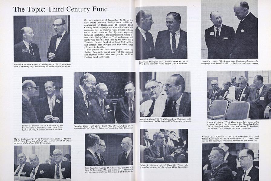 The Topic: Third Century Fund