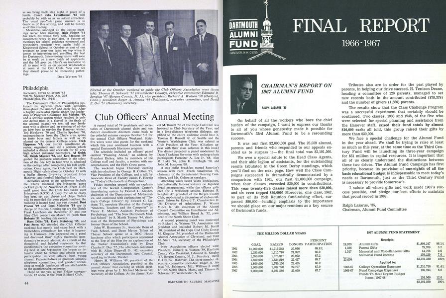 FINAL REPORT 1966-1967