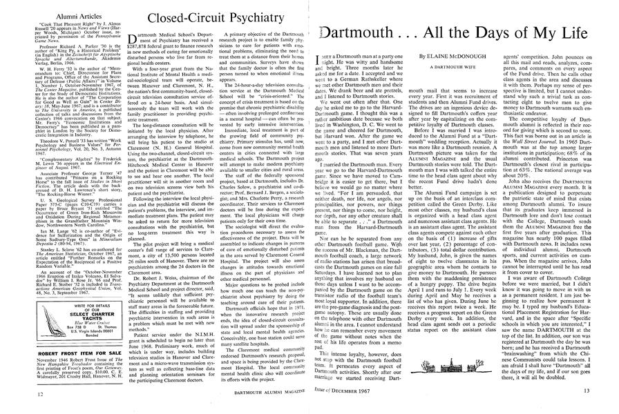 Closed-Circuit Psychiatry