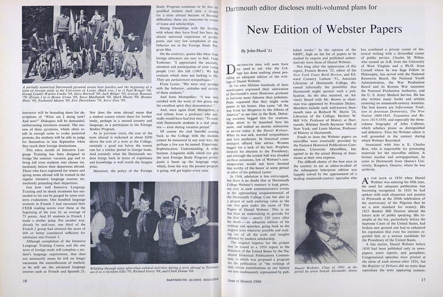 New Edition of Webster Papers
