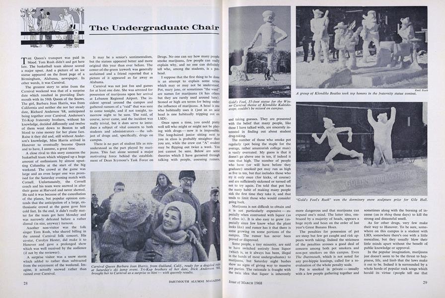 The Undergraduate Chair
