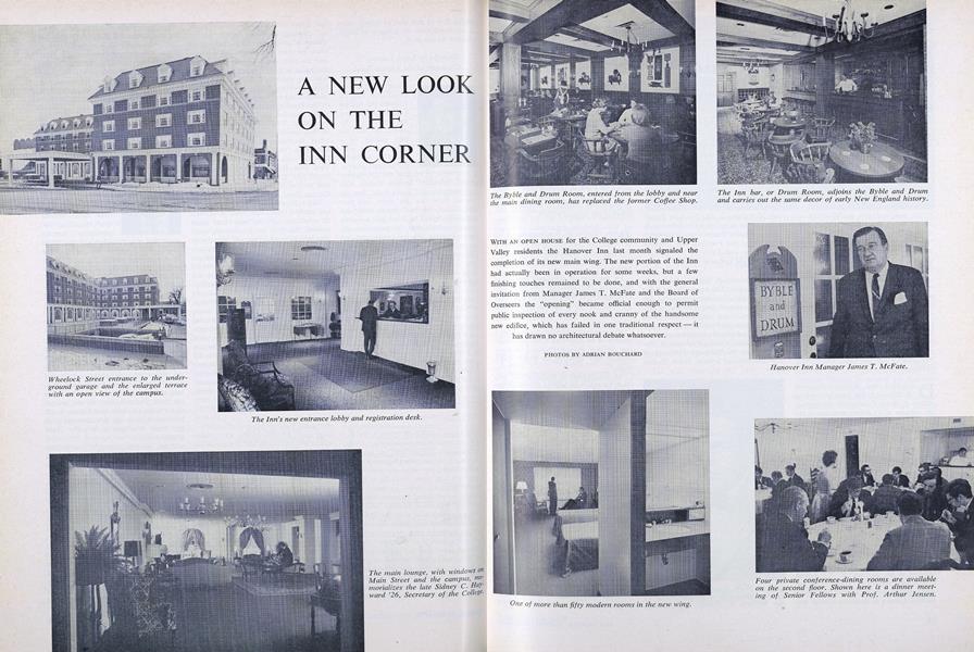 A NEW LOOK ON THE INN CORNER