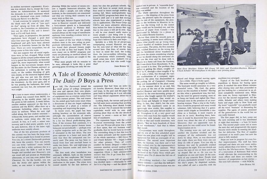 A Tale of Economic Adventure: The Daily DBuys a Press