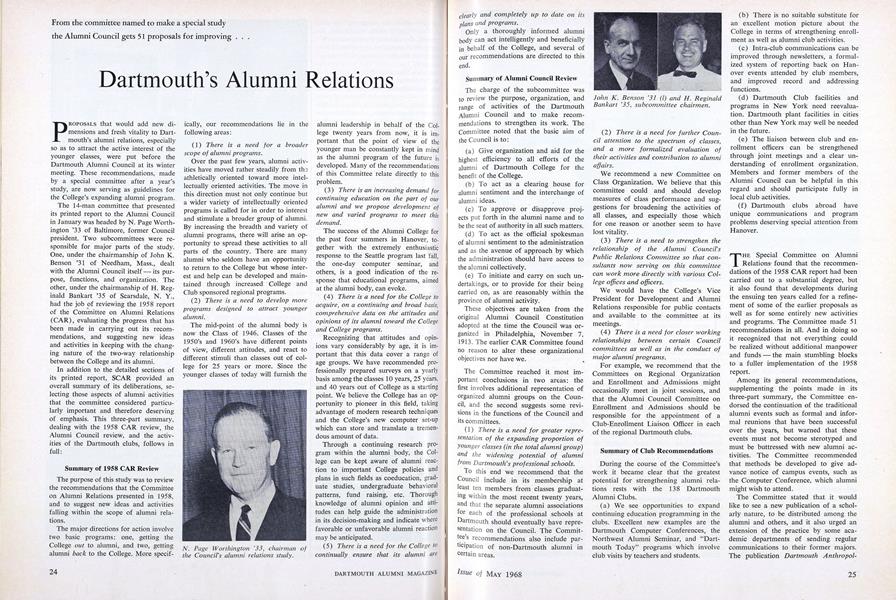 Dartmouth's Alumni Relations