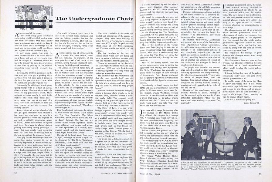The Undergraduate Chair