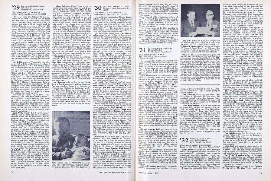 The 1967 James B. Reynolds Trophy