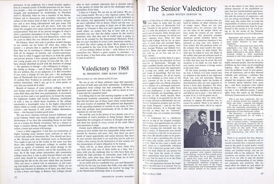 The Senior Valedictory