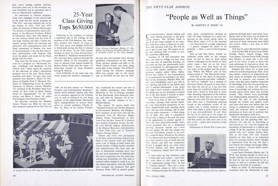 "People as Well as Things"