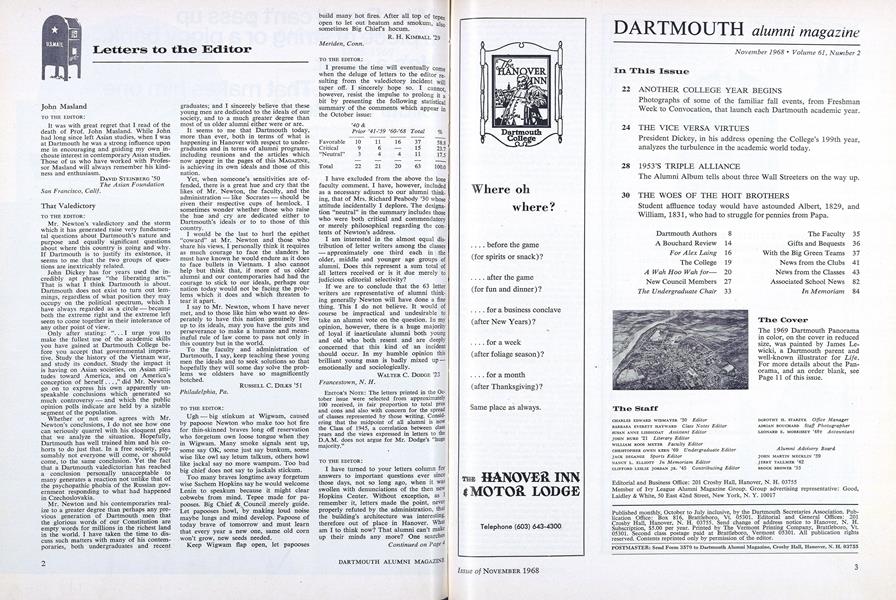 Letters to the Editor
