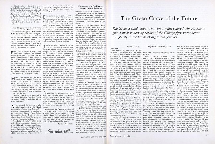 The Green Curve of the Future