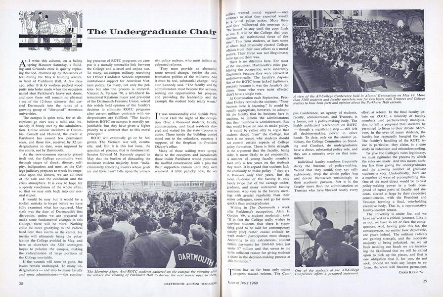 The Undergraduate Chair