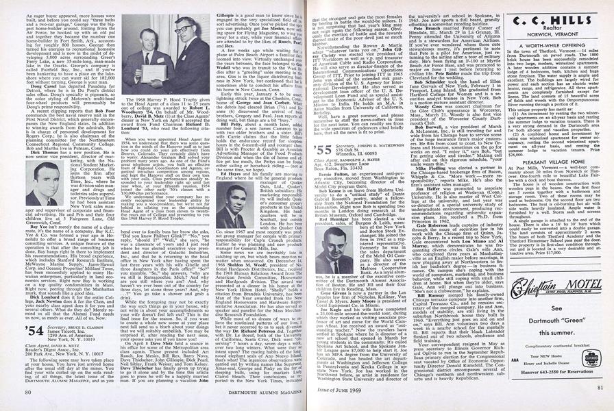 The 1968 Harvey P. Hood Trophy given