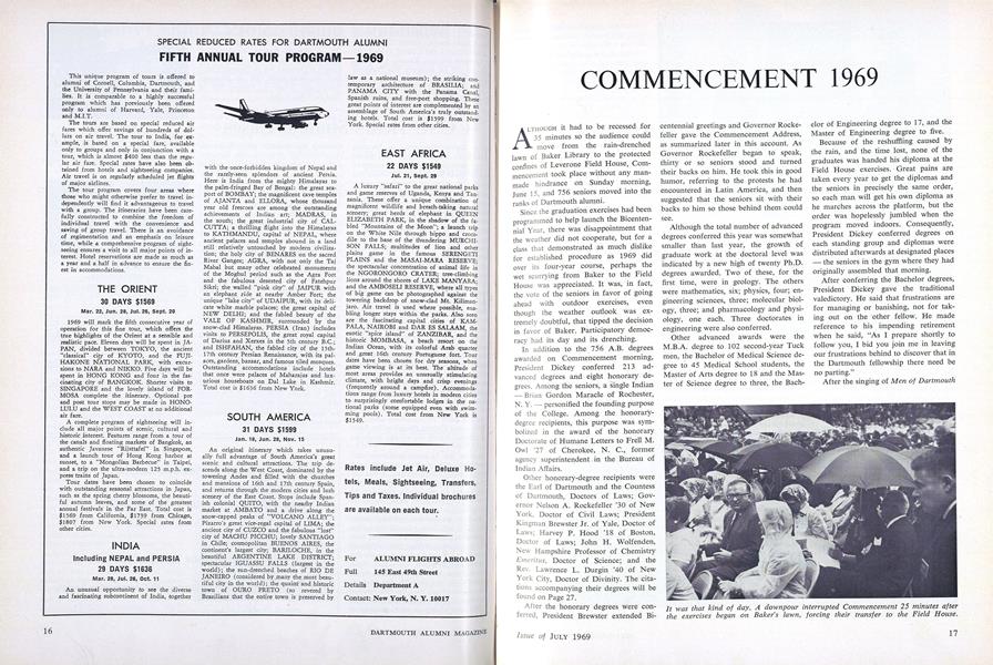 COMMENCEMENT 1969