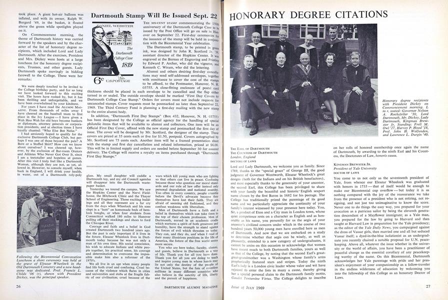 HONORARY DEGREE CITATIONS