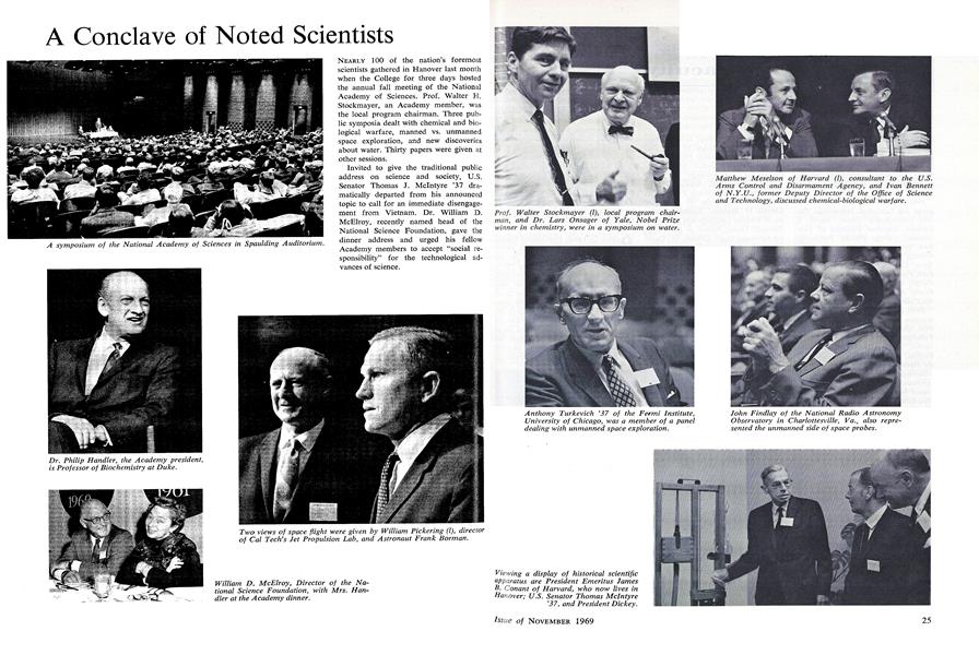 A Conclave of Noted Scientists