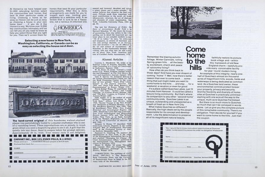 Alumni Articles