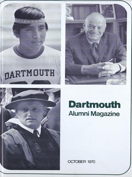 Issue: - October 1970 | Dartmouth Alumni Magazine