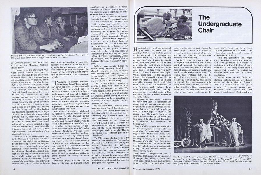 The Undergraduate Chair