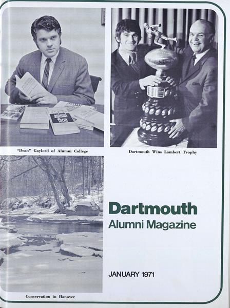 Issue: - January 1971 | Dartmouth Alumni Magazine