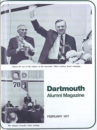 FEBRUARY 1971 | Dartmouth Alumni Magazine