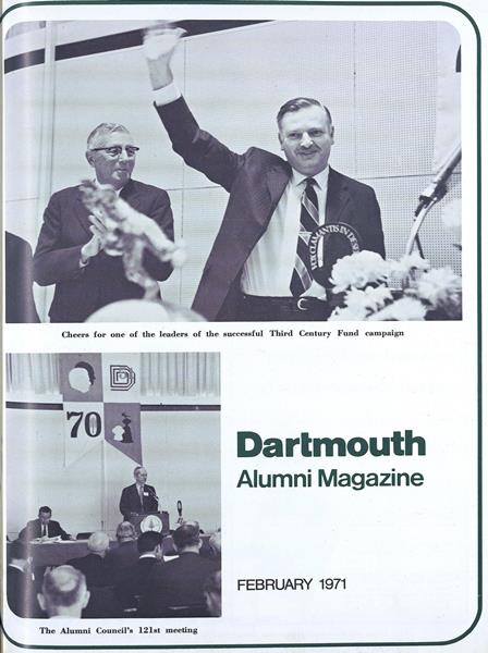 Issue: - February 1971 | Dartmouth Alumni Magazine