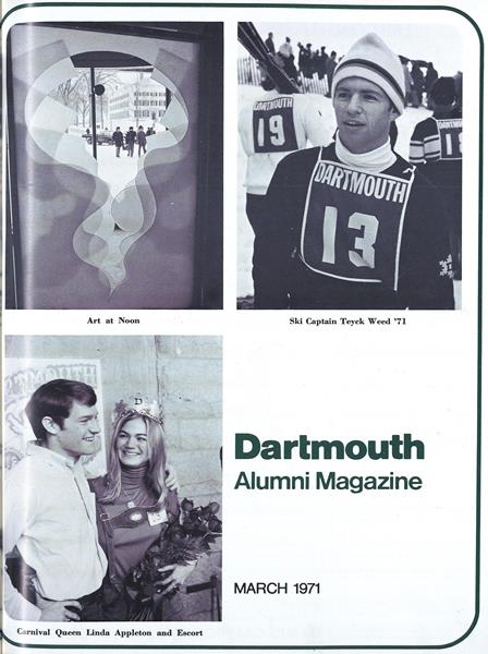 Issue: - March 1971 | Dartmouth Alumni Magazine