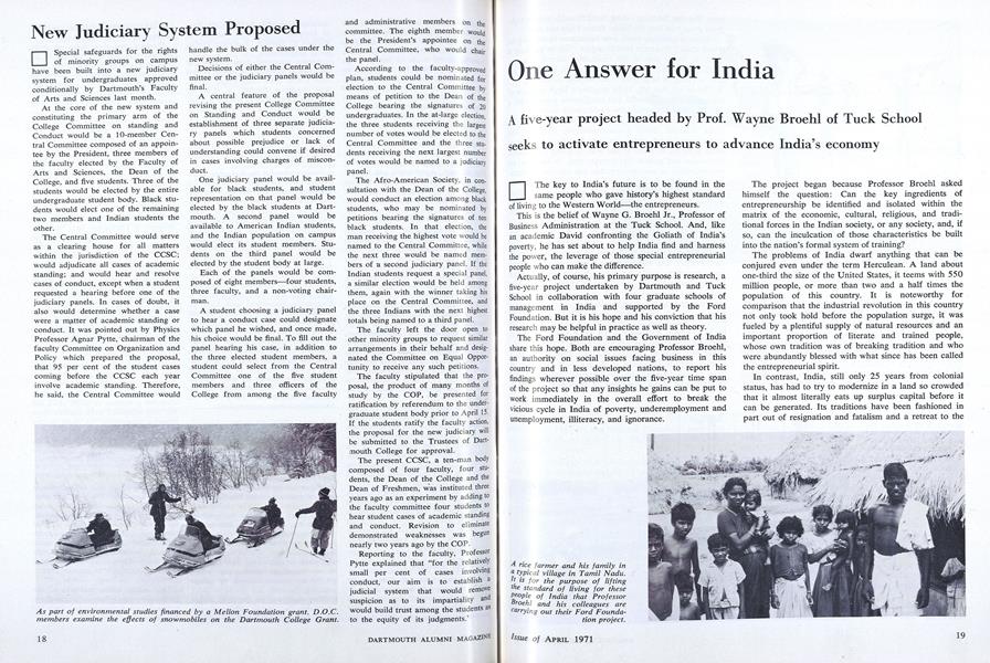 One Answer for India
