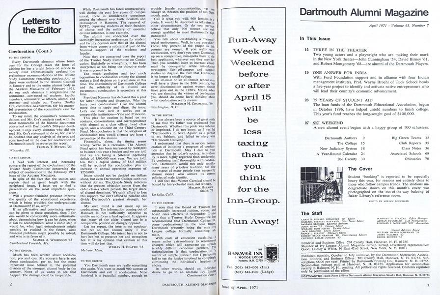 Letters to the Editor
