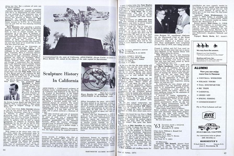 Sculpture History In California