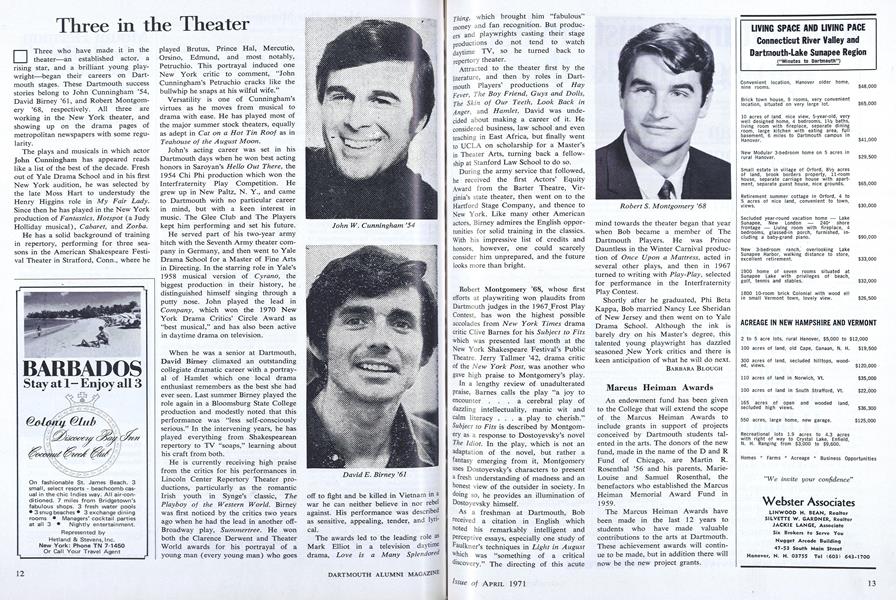 Three in the Theater