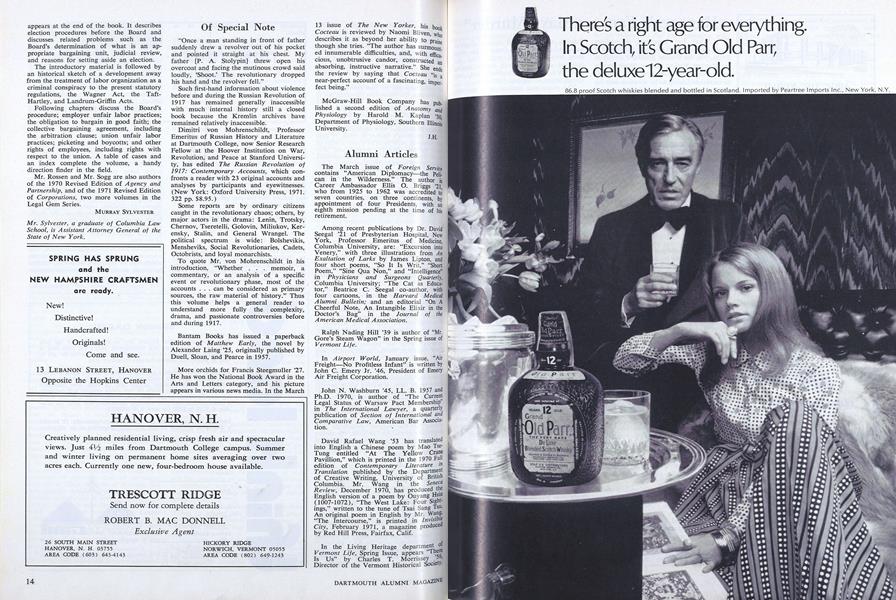 Alumni Articles