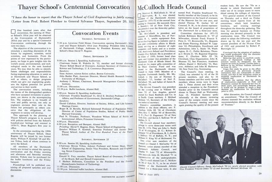 Convocation Events