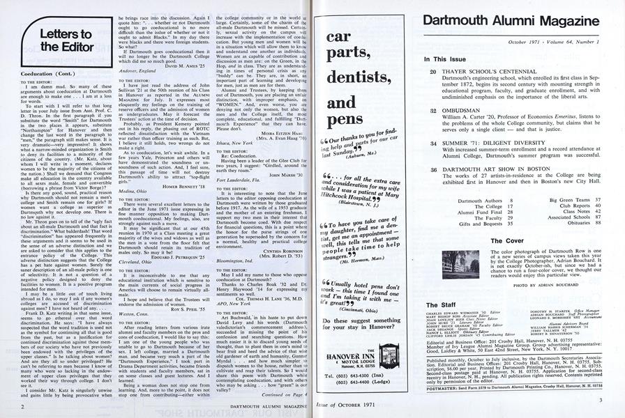 Letters to the Editor