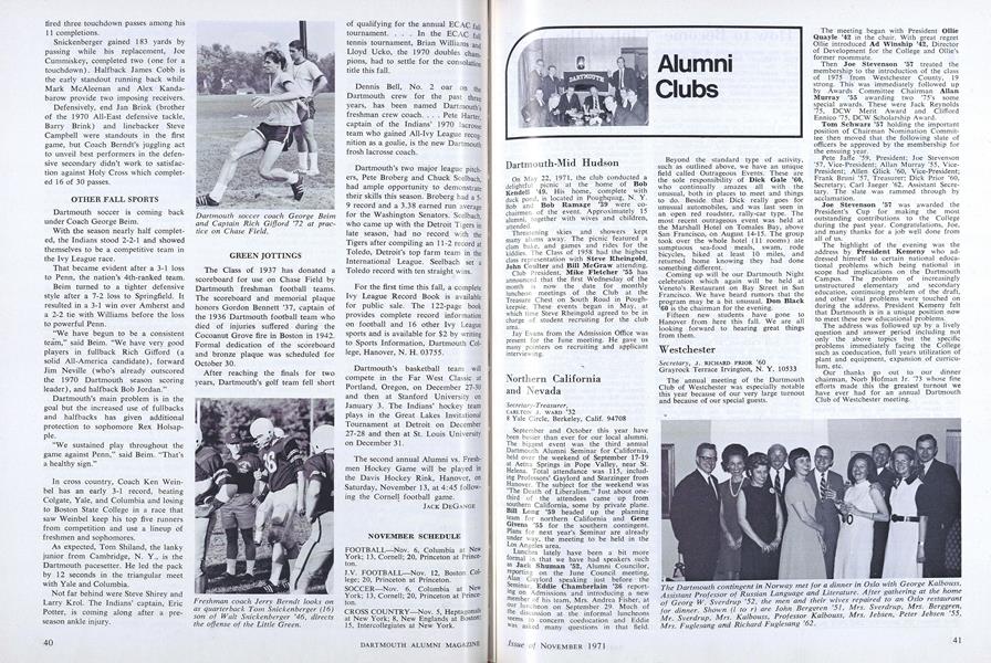 Northern California and Nevada | Dartmouth Alumni Magazine 