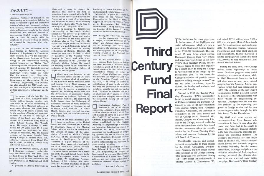 Third Century Fund Final Report
