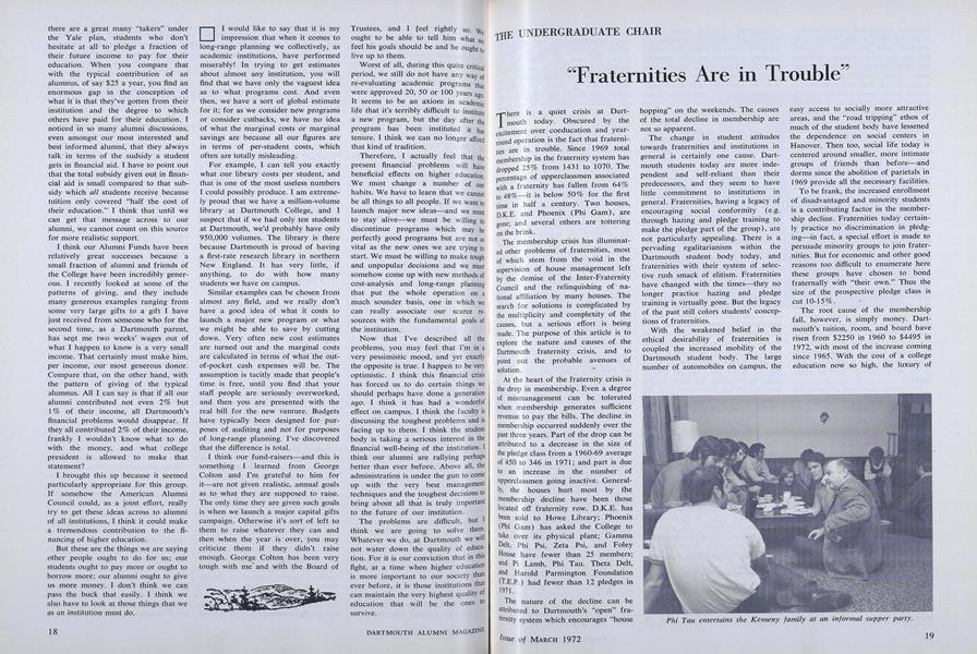 "Fraternities Are in Trouble"