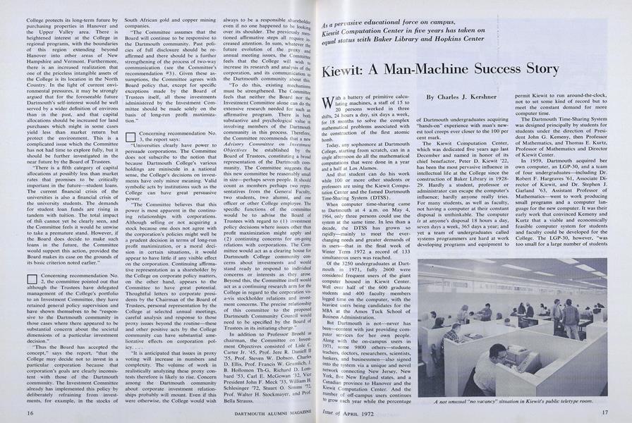 Kiewit: A Man-Machine Success Story
